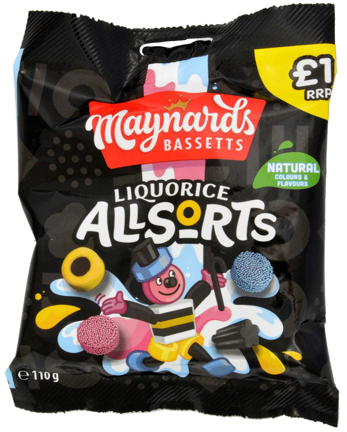 Maynards Bassetts Liquorice Allsorts 110g