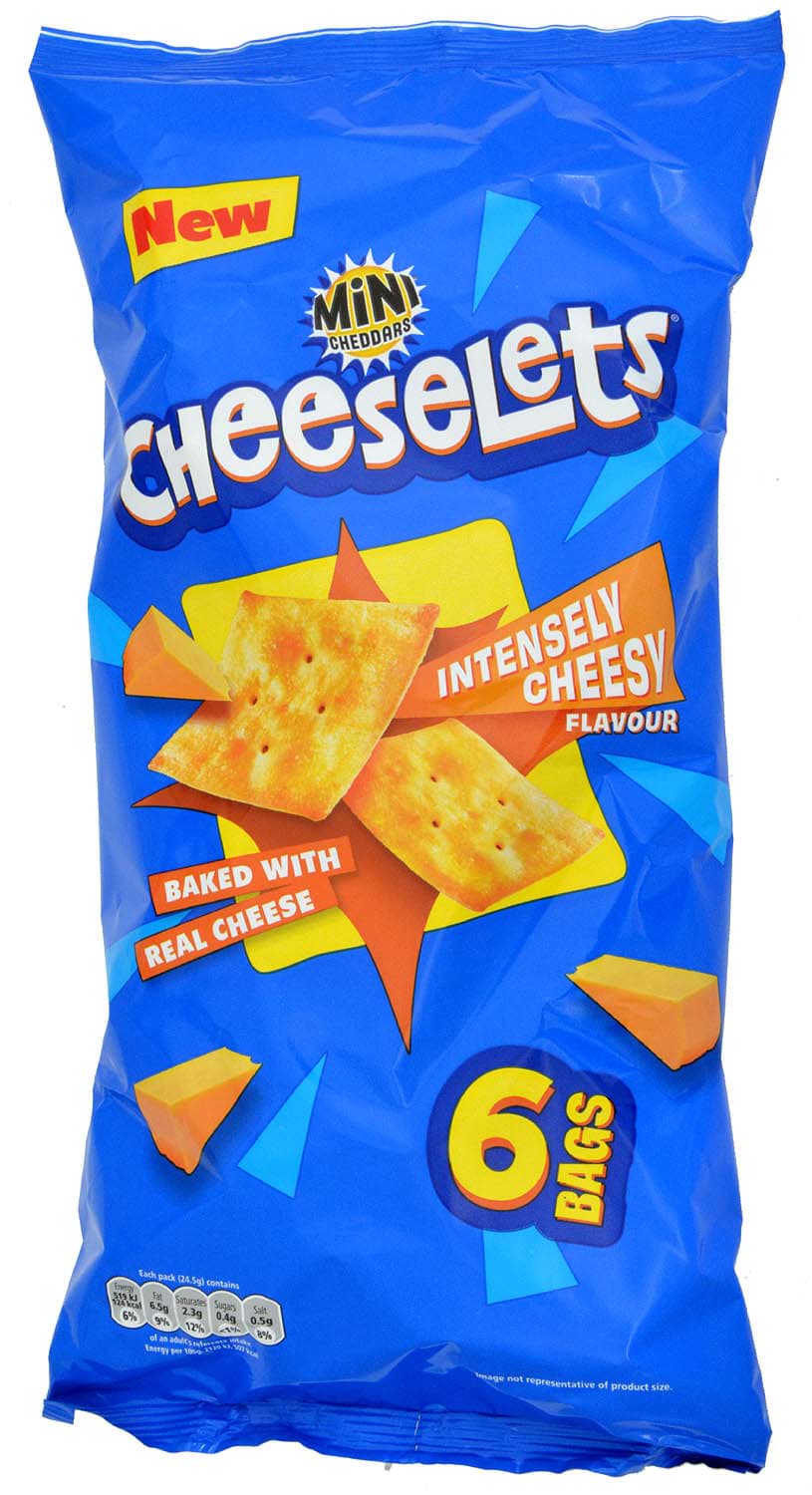 Cheeselets 6-pack 147g