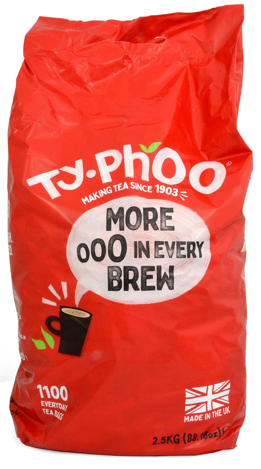 Typhoo 1100 Tassen-Teebeutel - 2,5 kg