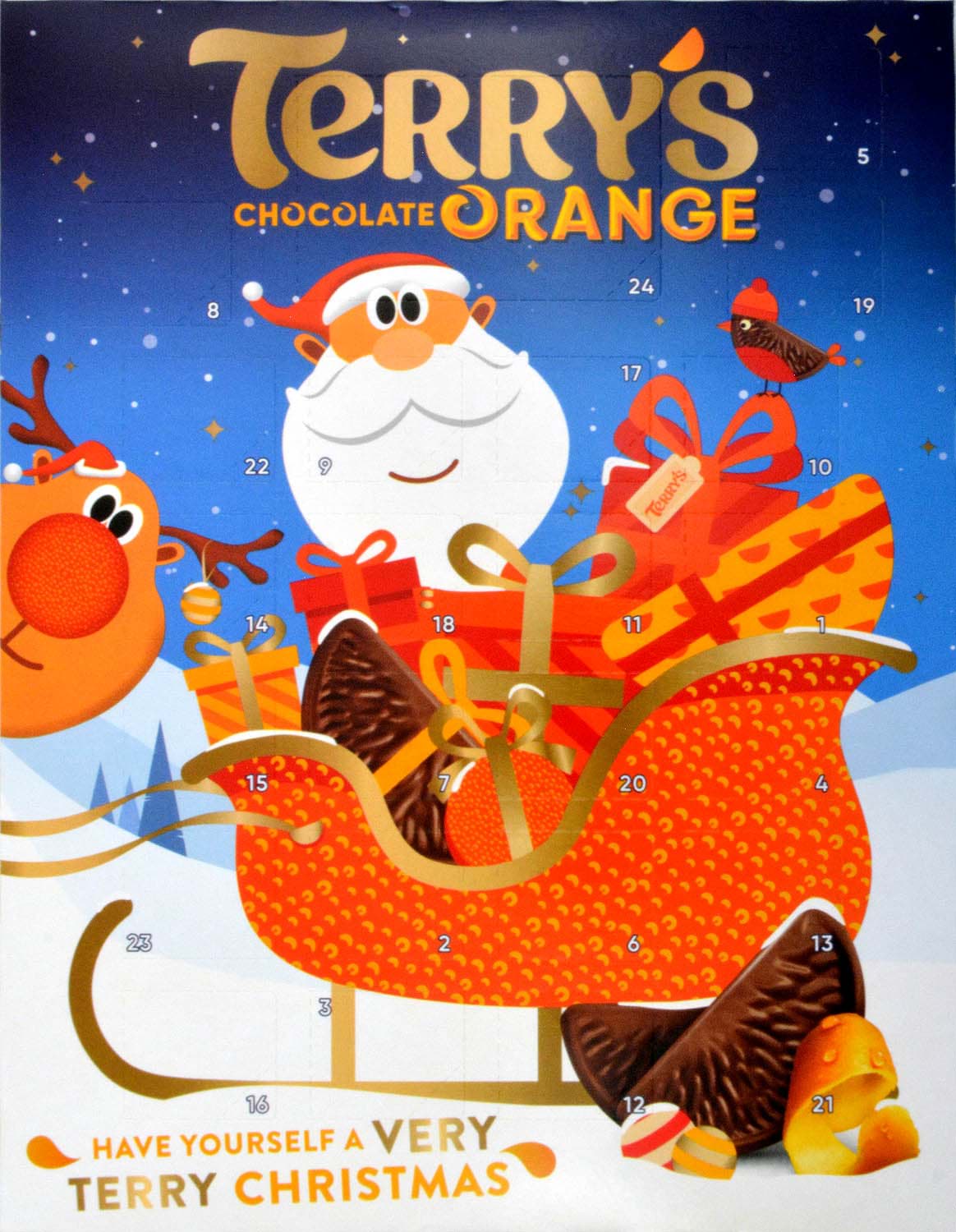 Terrys Chocolate Orange Advent Calendar 106g