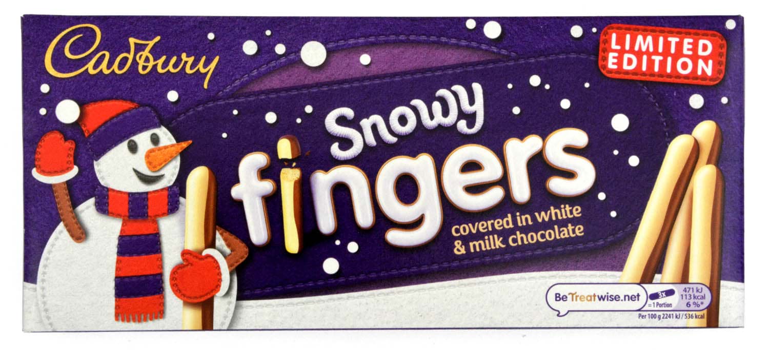 Cadbury Snowy Fingers 115g