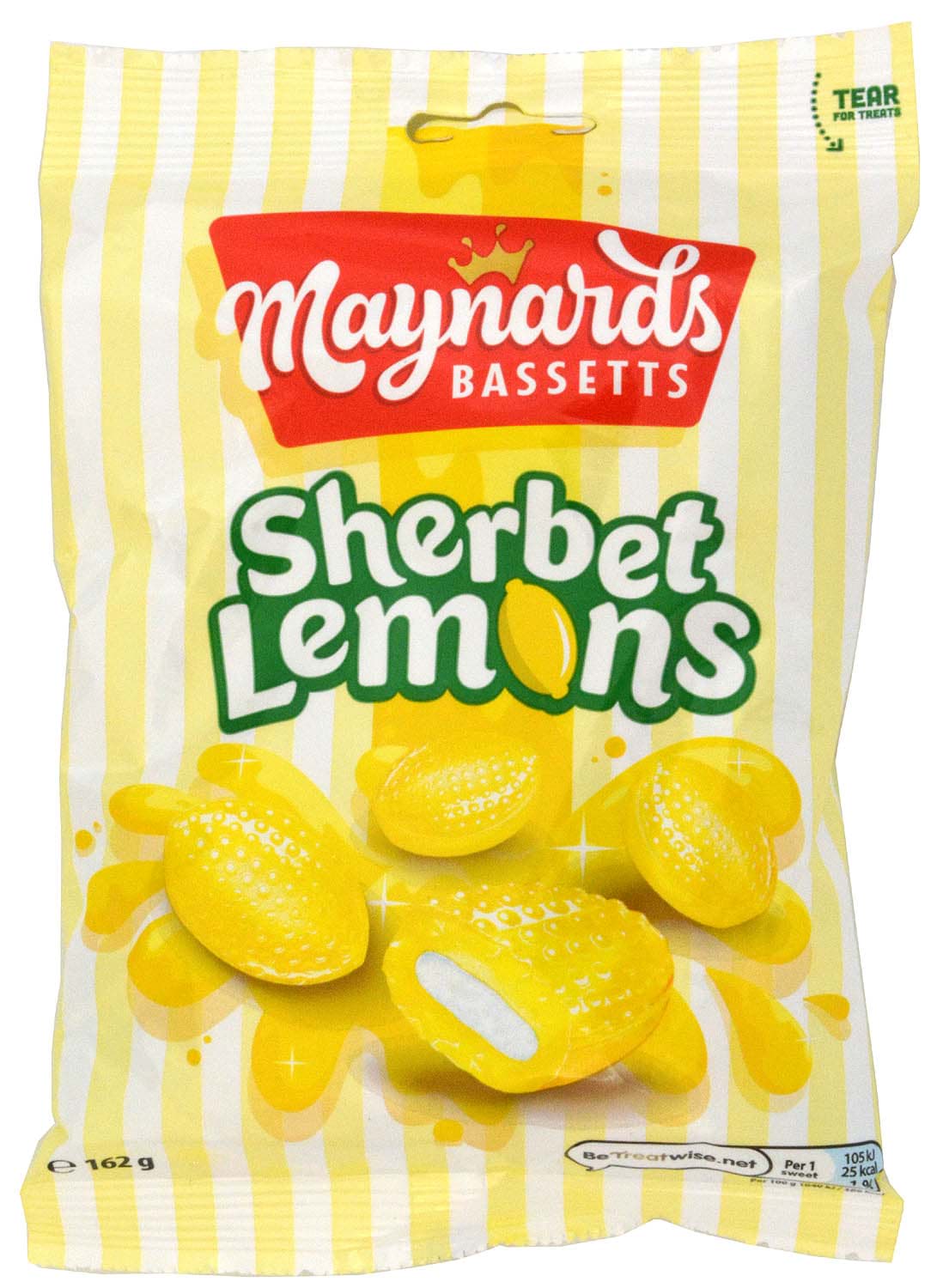 Maynards Bassetts Sherbet Lemons 162g