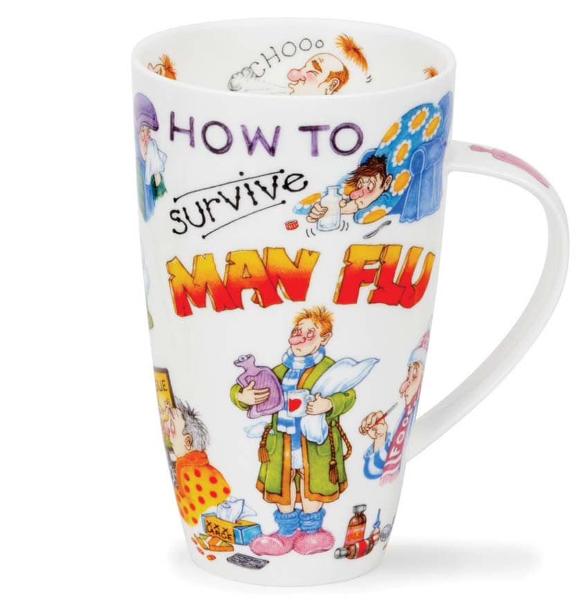 Dunoon Henley How To Survive Man Flu by Cherry Denman