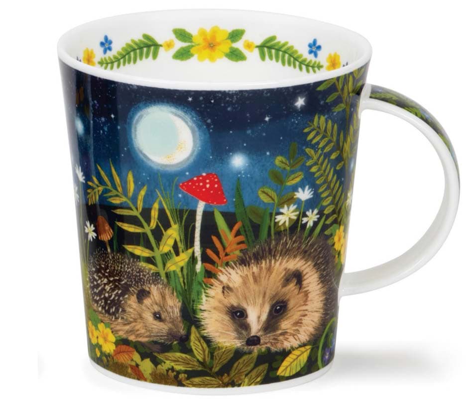 Dunoon Lomond Nocturne - Hedgehog by Claudine Rose