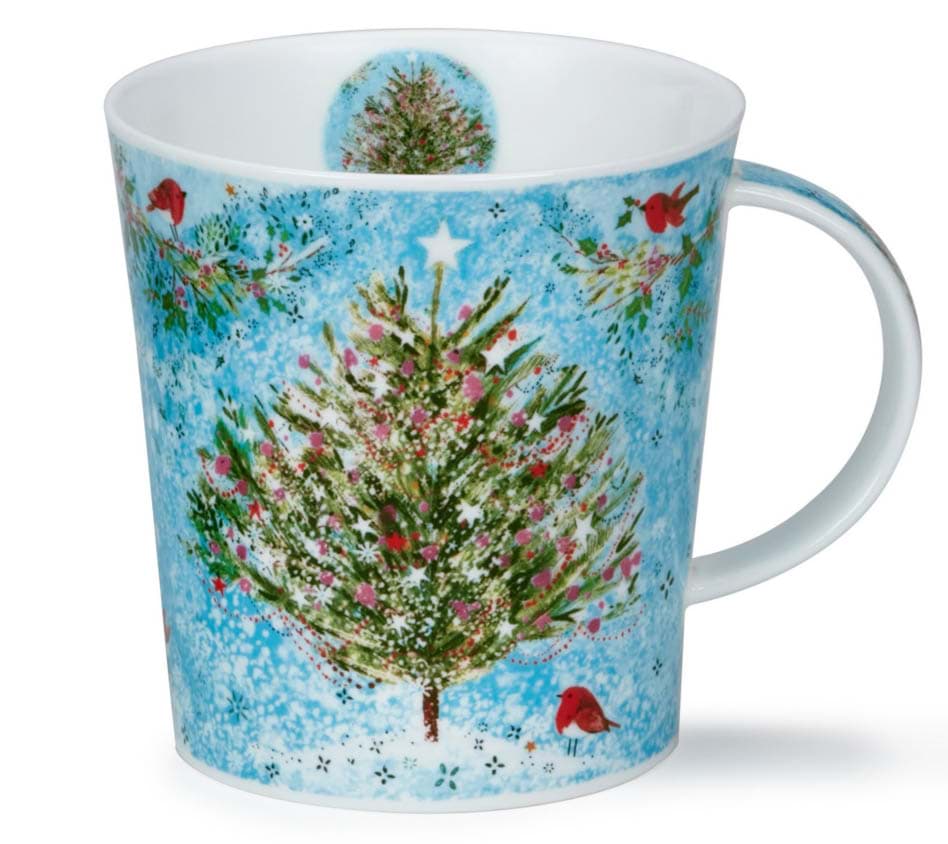 Dunoon Lomond Snowy Christmas - Tree by Clare Tupper