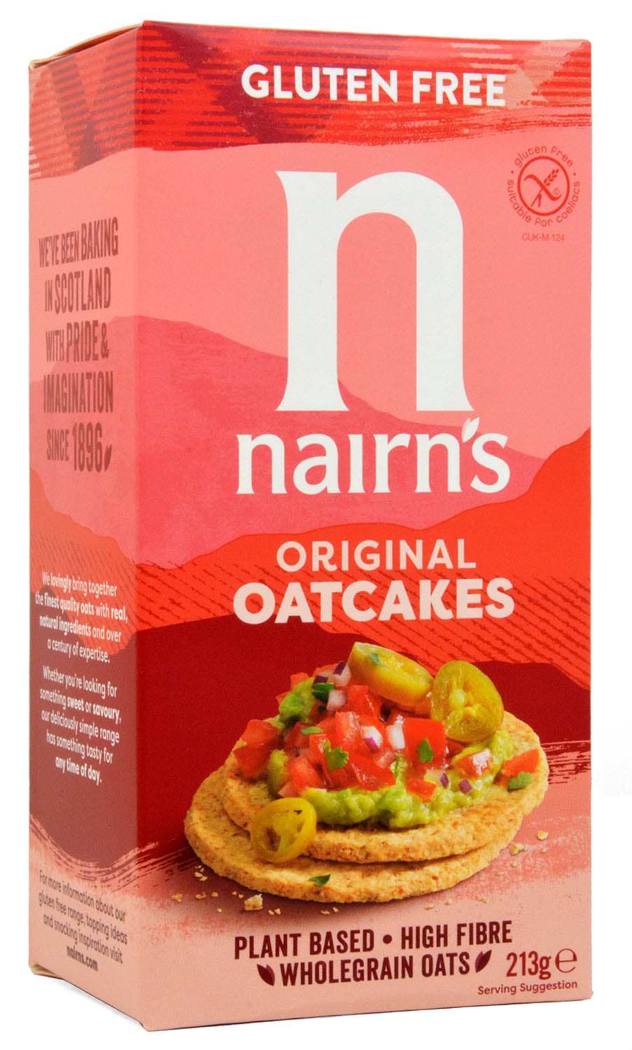 Nairns Gluten Free Oatcakes 213g MHD 14/09/26