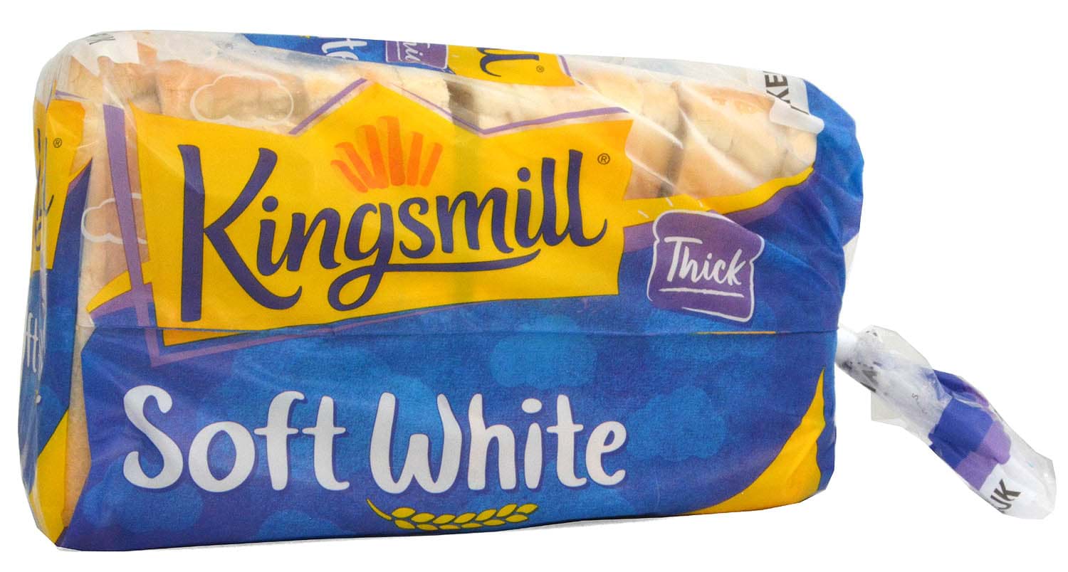 Kingsmill Thick Soft White Bread 800g