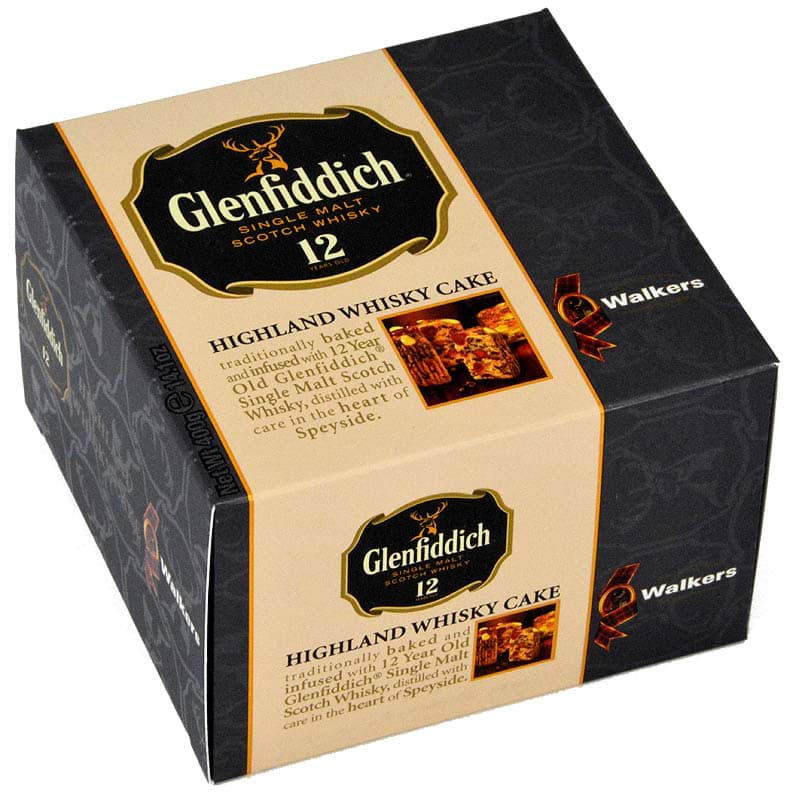 Walkers Glenfiddich Whisky Cake 400g MHD 10/26