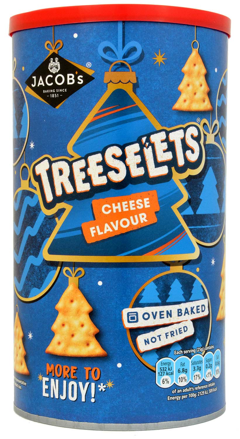 Jacobs Cheeselets/Treeselets Caddy 280g