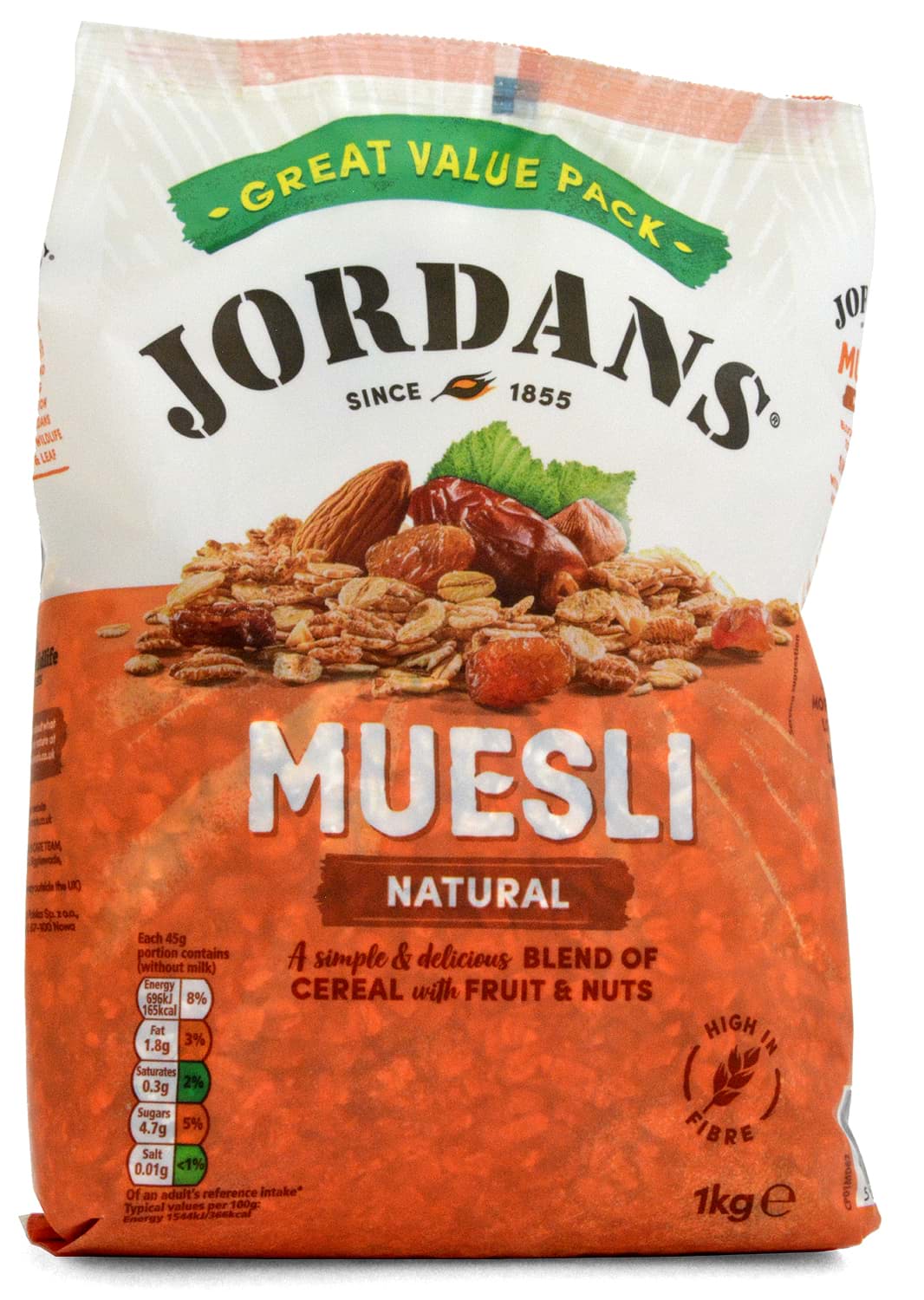 Jordans Muesli Natural 1kg