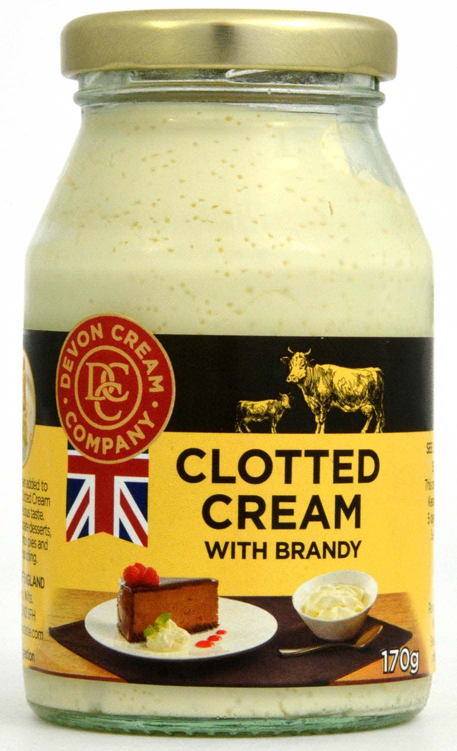 Devon English Clotted Cream with Brandy 170g