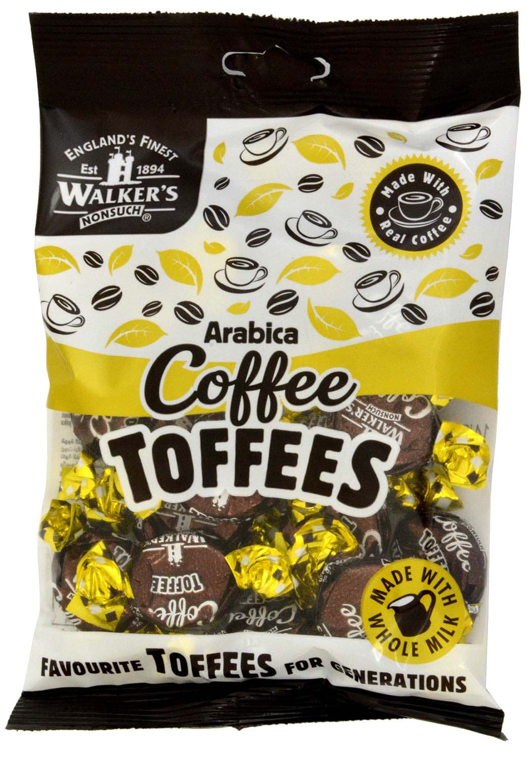 Walkers Nonsuch Arabica Coffee Toffees 150g
