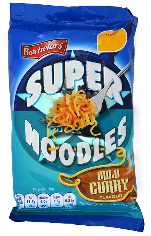 Picture of Batchelors Super Noodles Curry Flavour