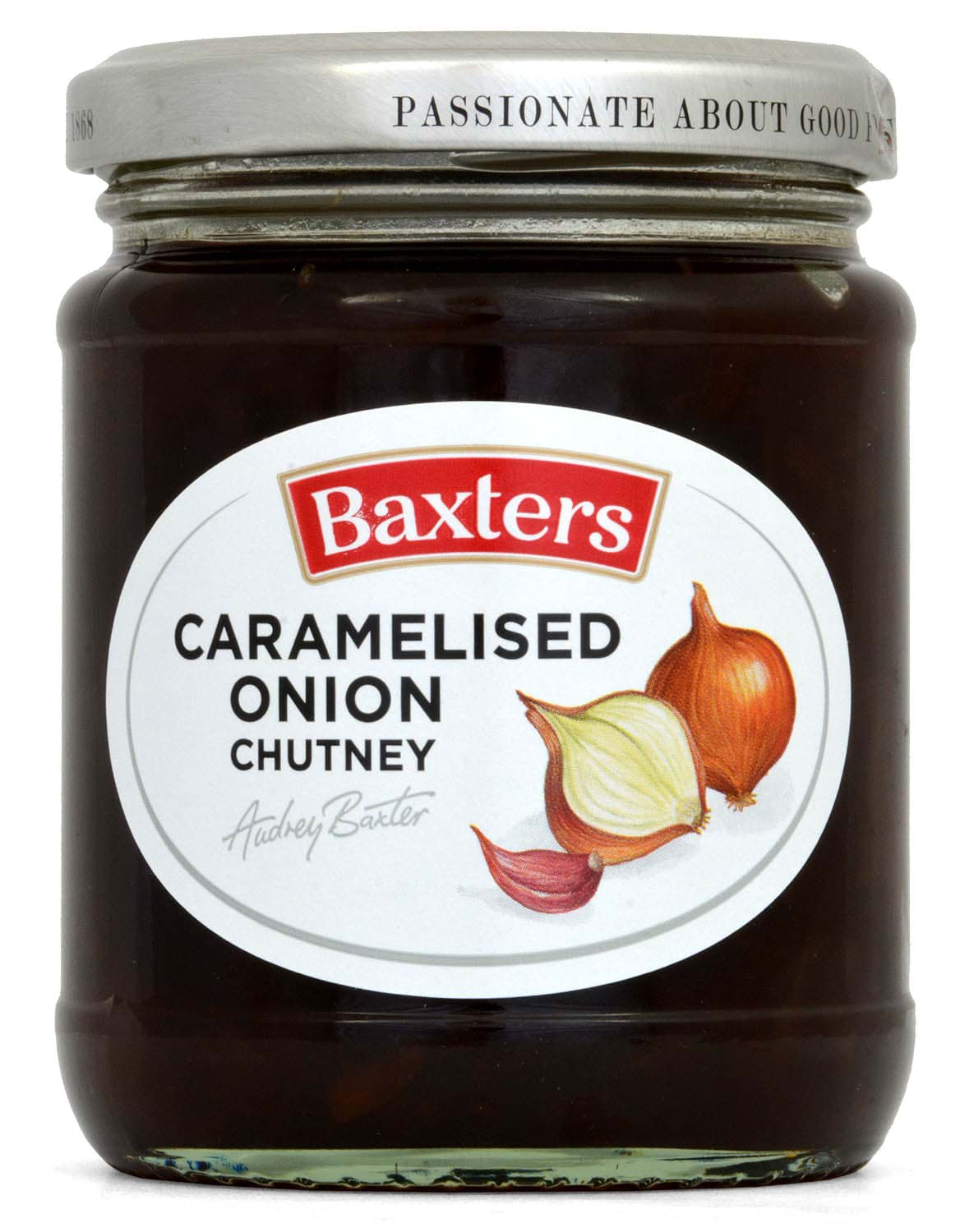 Bild von Baxters Caramelised Onion Chutney - mit karamelisierten Zwiebeln