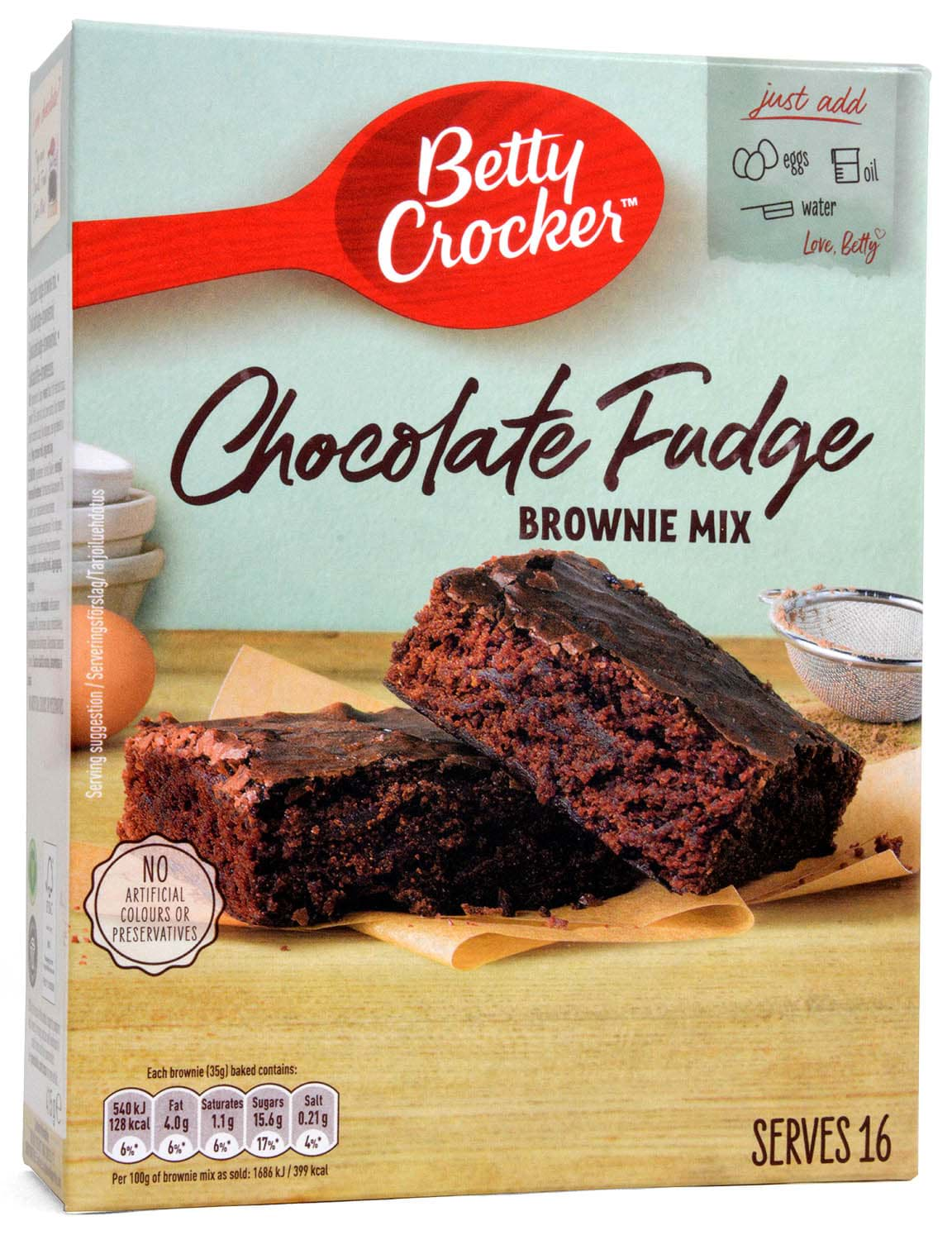 Bild von Betty Crocker Chocolate Fudge Brownie Mix