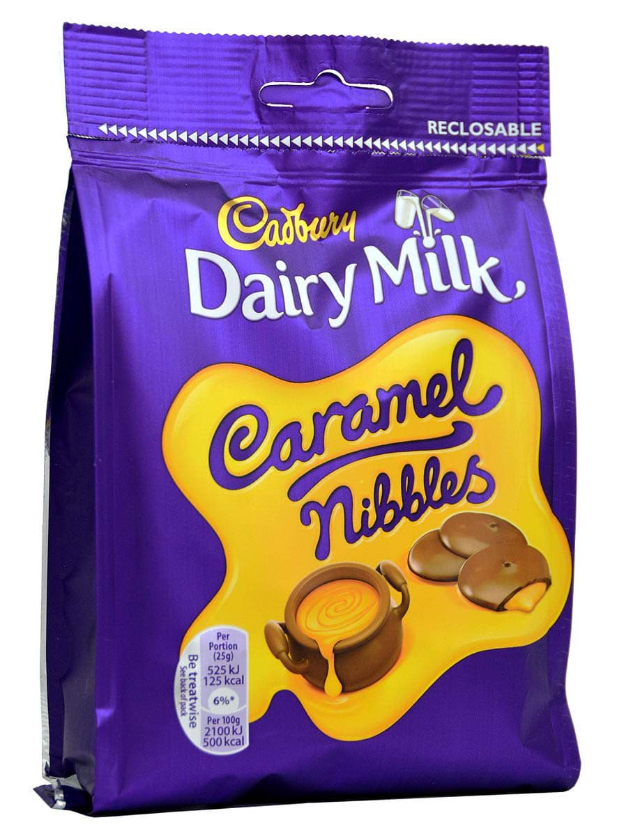 Bild von Cadbury Caramel Nibbles 120g