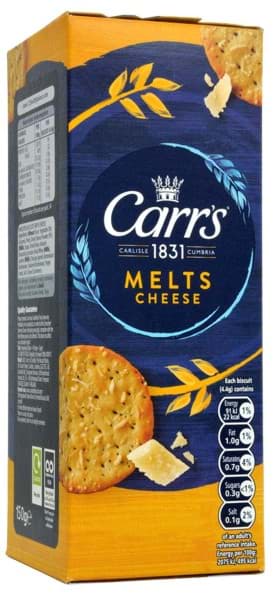 Bild von Carr's Melts Cheese 150 g