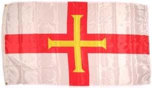 Bild von Guernsey Flag 90 x 150 cm