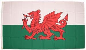 Bild von Wales The Red Dragon 90 x 60 cm