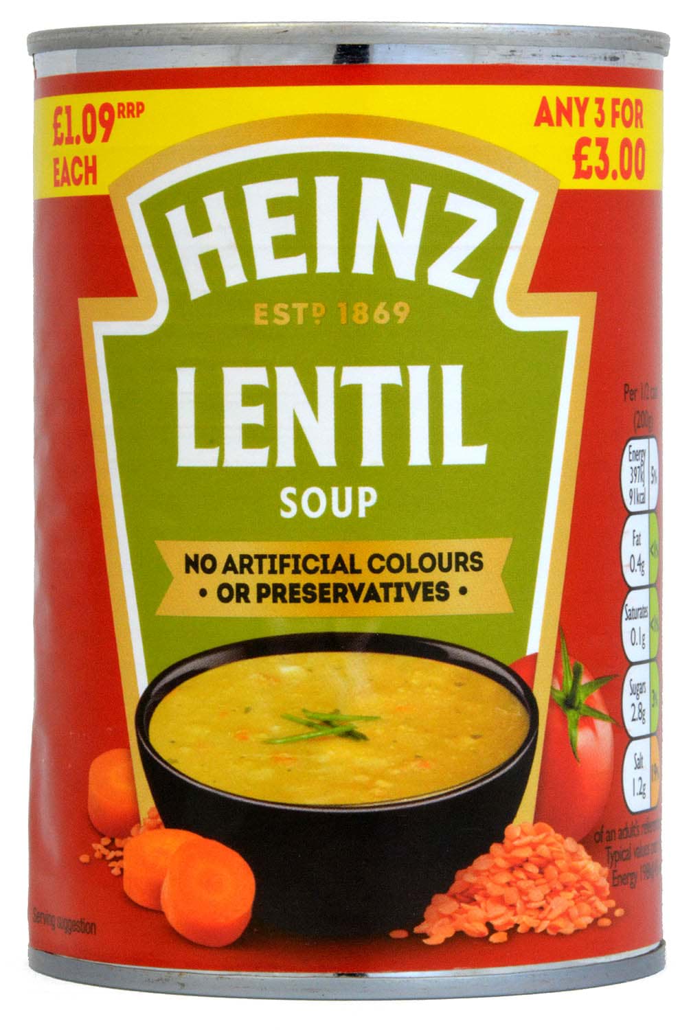 Picture of Heinz Classic Lentil Soup