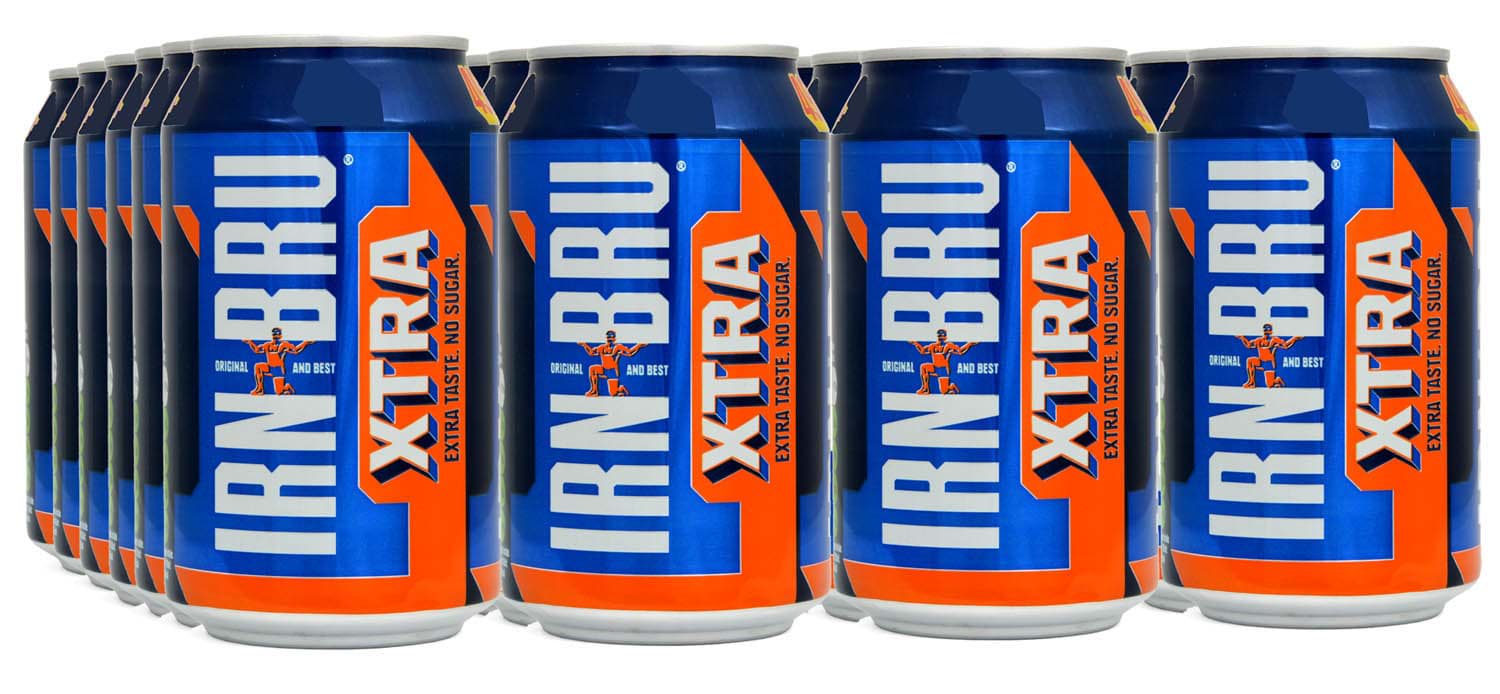 Picture of Barr Irn-Bru Xtra Sugar Free 24 x 330ml Cans