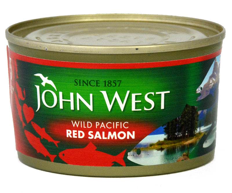 Picture of John West Wild Pacific Red Salmon 213g