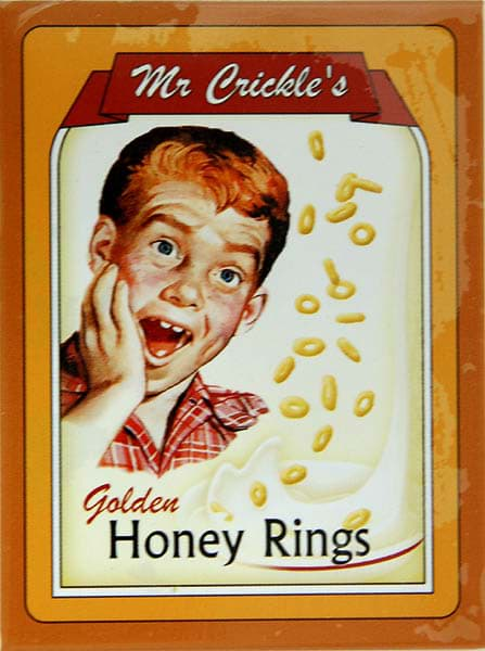 Bild von Magnet ´Mr Crickle´s Golden Honey Rings´