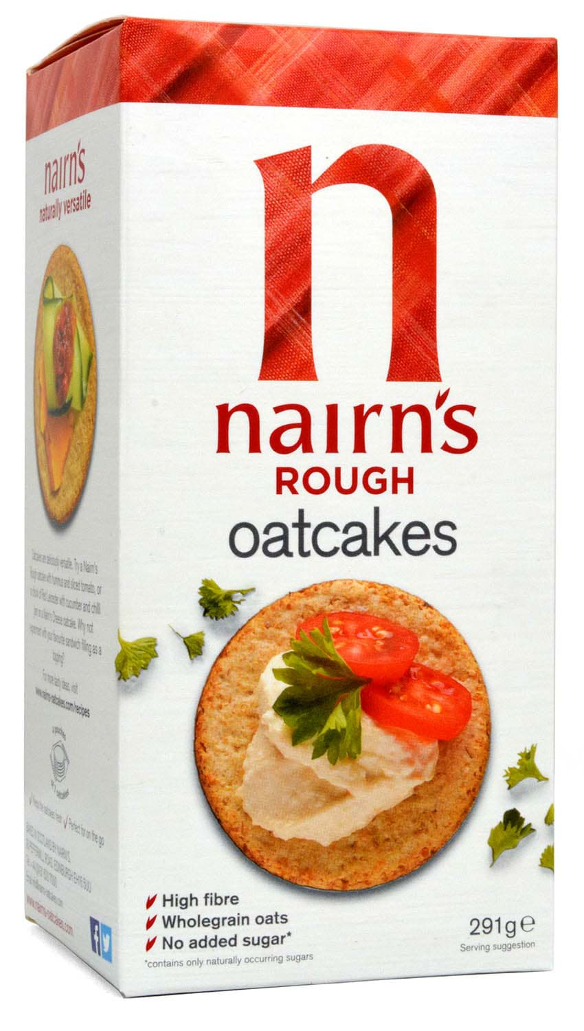 Bild von Nairn´s Rough Oatcakes - 291g Kernige Haferkekse