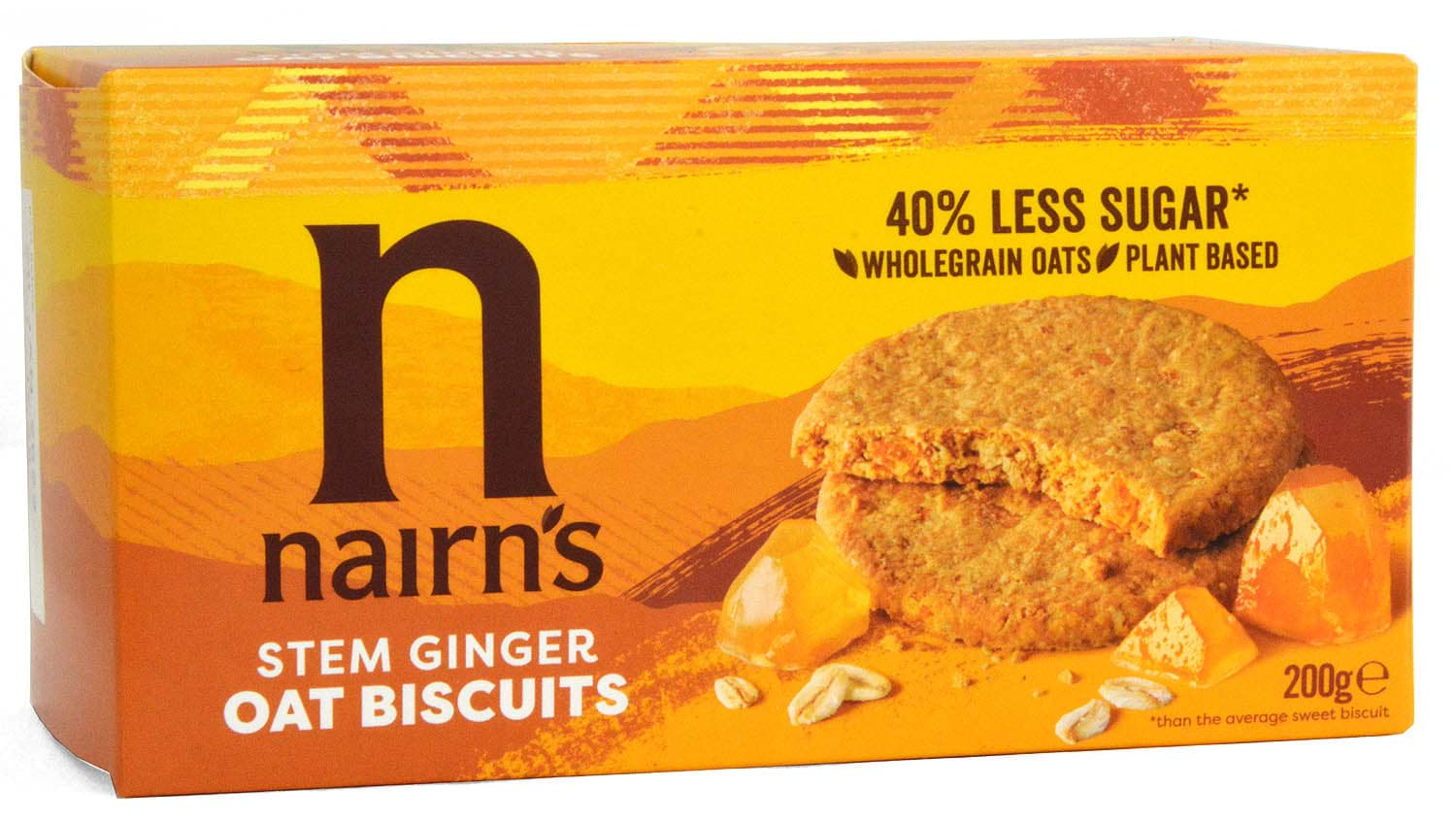 Bild von Nairn's Stem Ginger Oat Biscuits