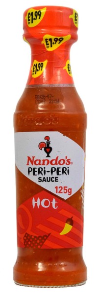 Bild von Nandos Hot Peri-Peri Sauce 125ml