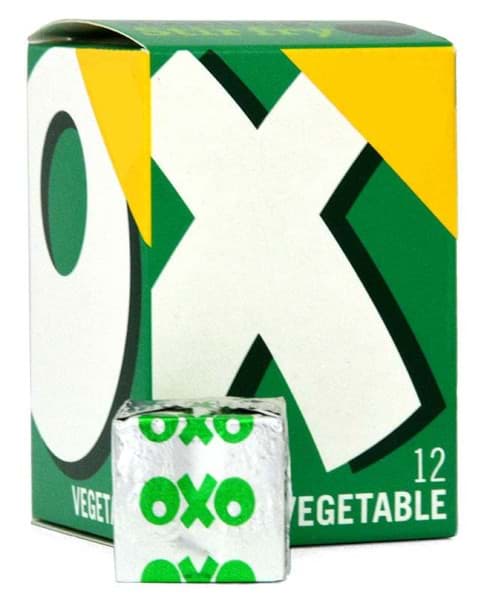Bild von Oxo Cubes Vegetable - 12 Brühwürfel für Gemüsegerichte