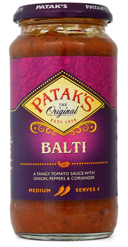 Bild von Pataks Balti Sauce Glas 450 g