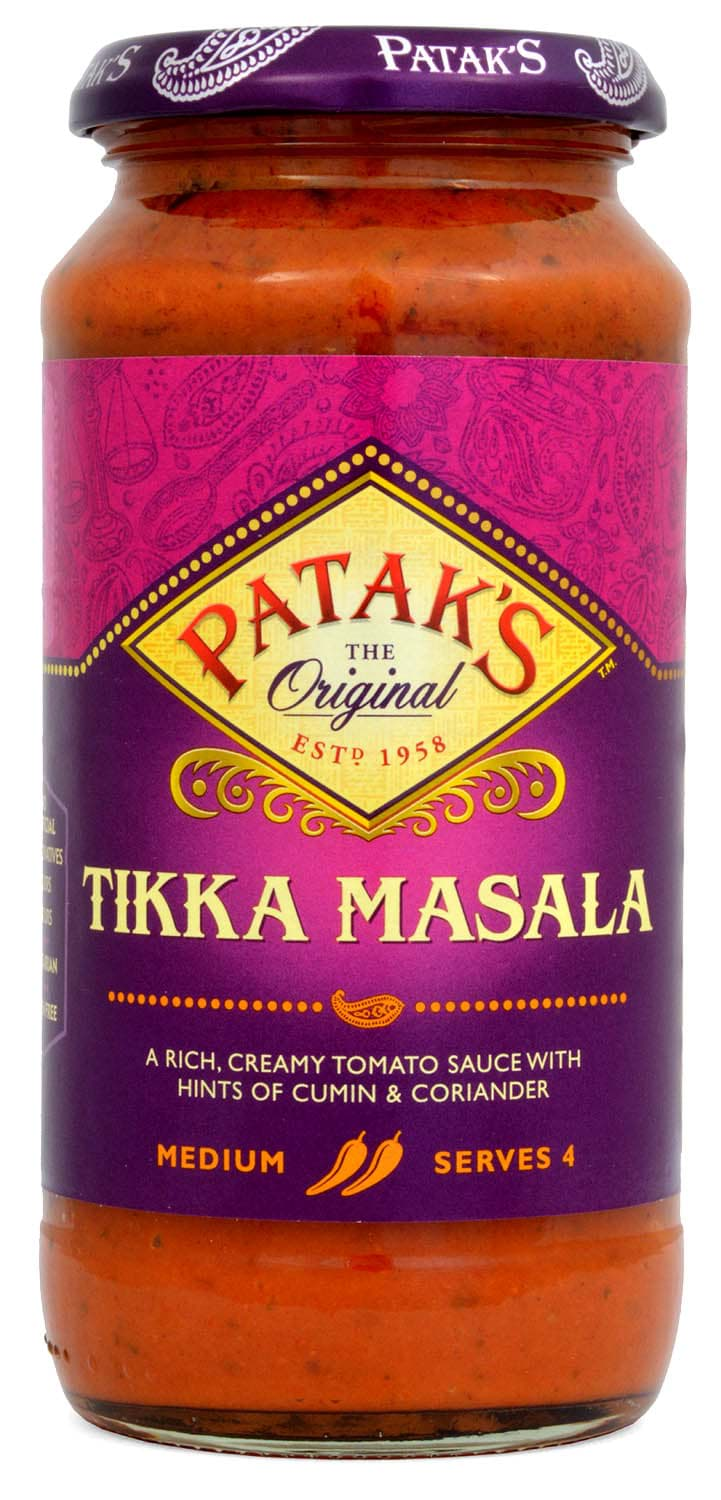 Bild von Pataks Tikka Masala Sauce Glas 450g