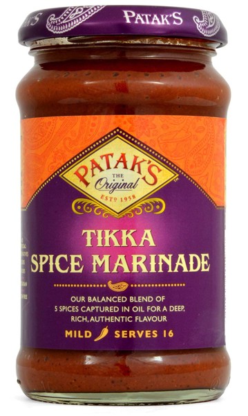 Bild von Pataks Tikka Spice Marinade 283g Curry Paste