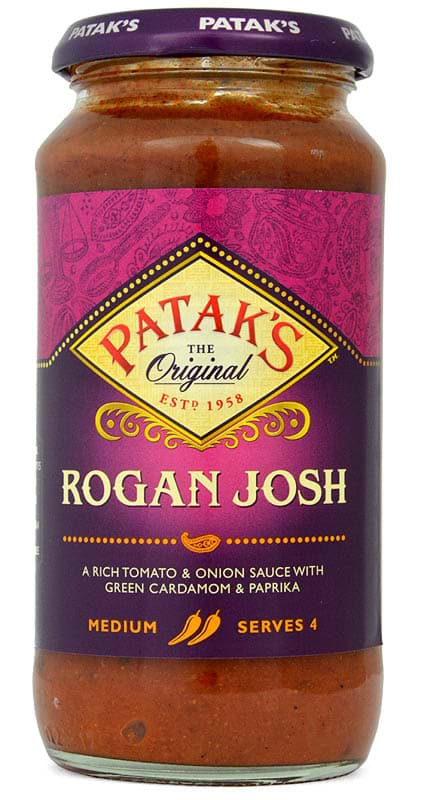 Bild von Pataks Rogan Josh Sauce Glas 450g