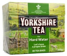Bild von Yorkshire Tea 80 Beutel - 250 g Hard Water