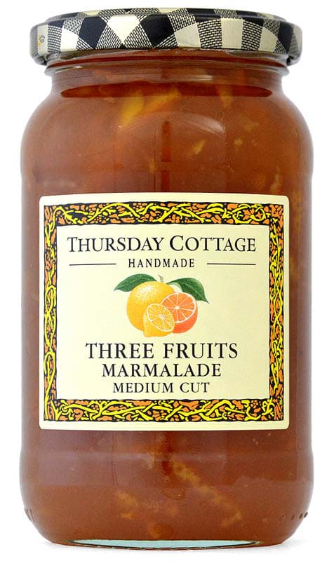 Bild von Thursday Cottage Three Fruit Marmalade 454g