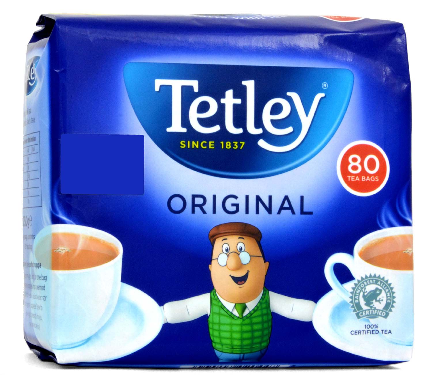 Picture of Tetley 80 Tea Bags - 250 g
