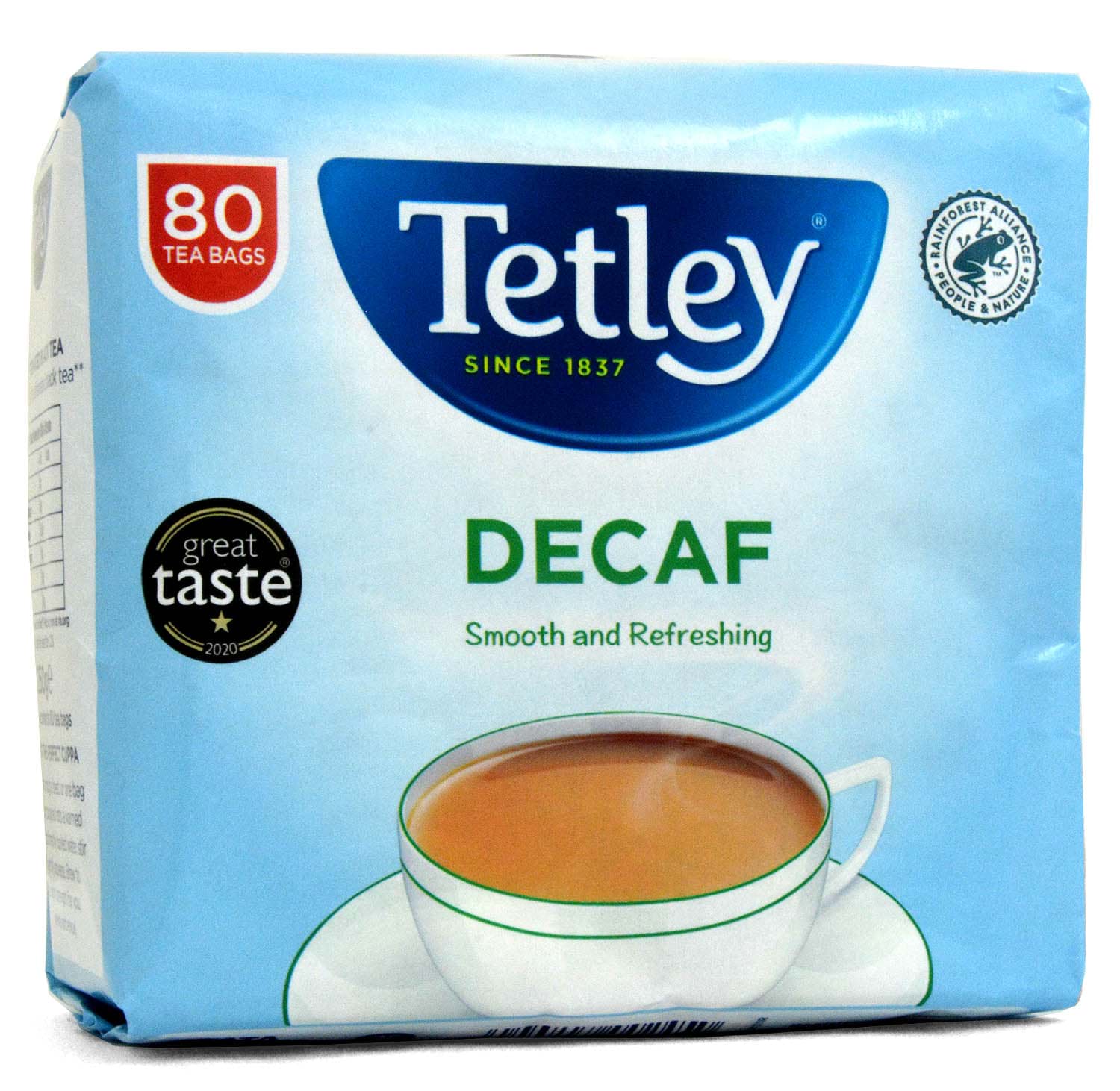 Picture of Tetley 80 Bags Decaf - 250 g