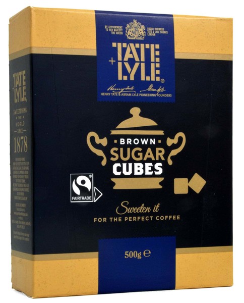 Bild von Tate+Lyle Fairtrade Brown Sugar Cubes for Coffee
