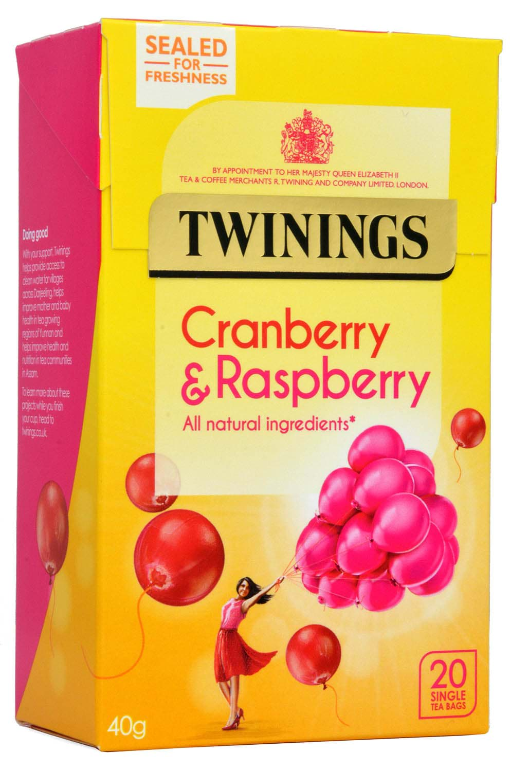 Bild von Twinings Cranberry & Raspberry (Cranberry & Himbeere)