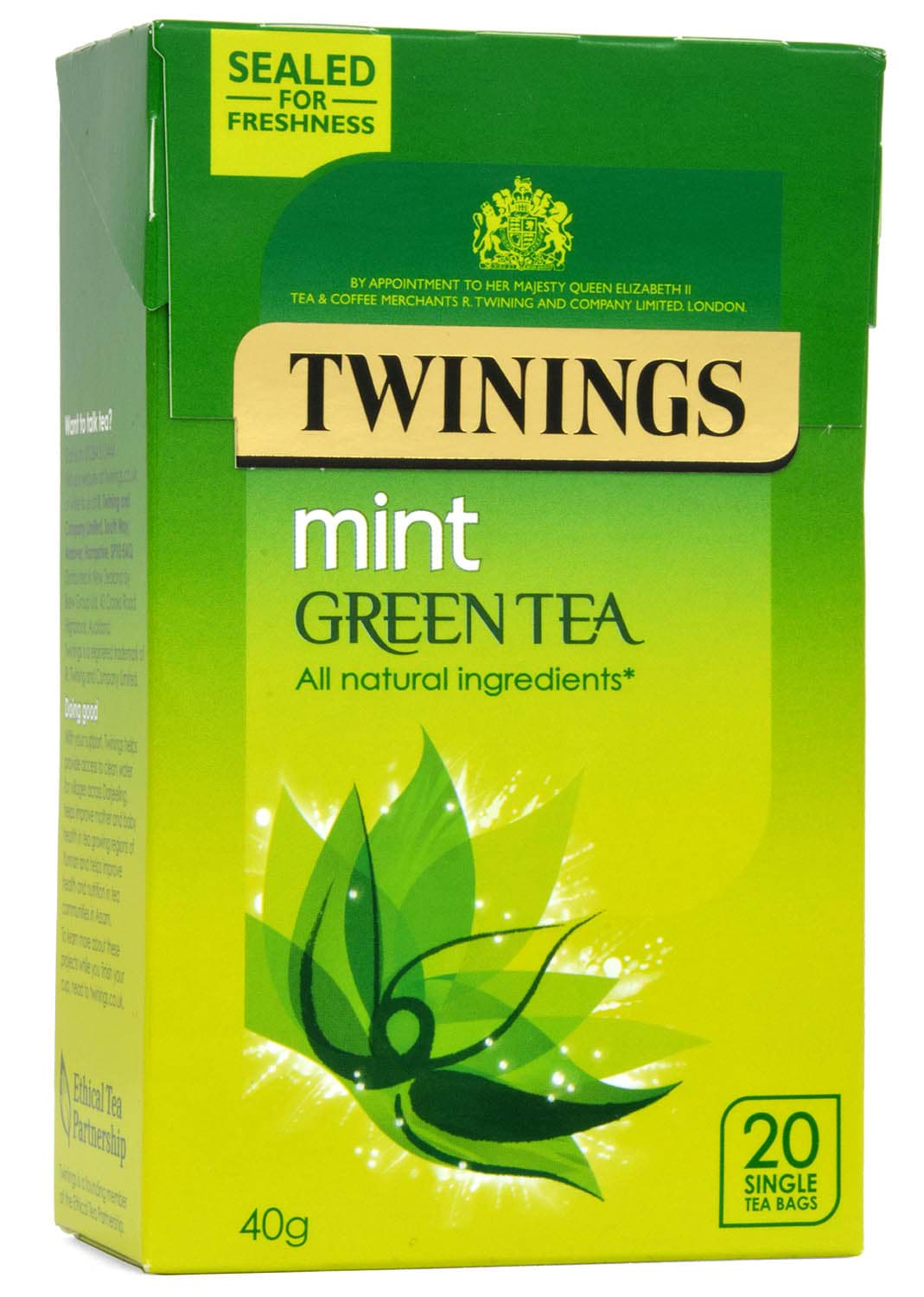 Bild von Twinings Mint Green Tea - Grüner Tee mit Minze 20 Beutel