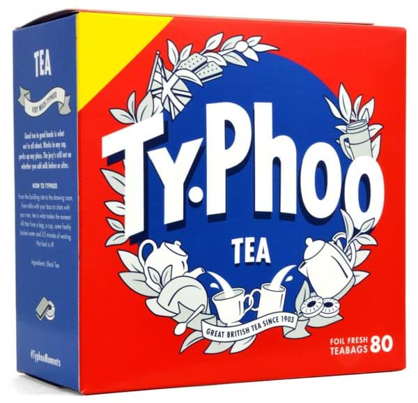 Bild von Typhoo 80 Teebeutel - 232g Teabags