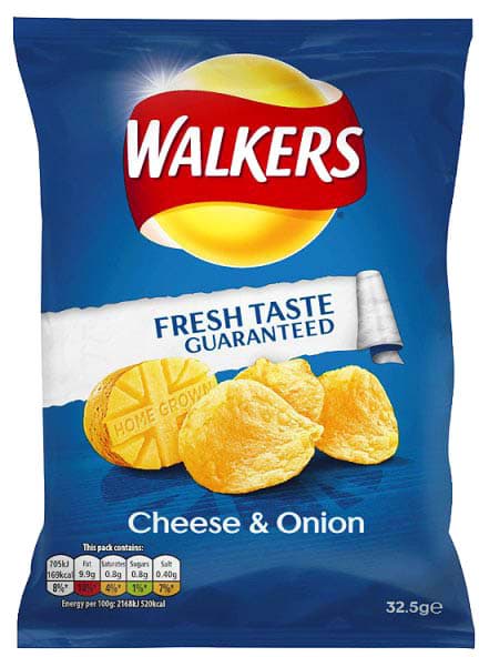 Picture of Walkers Cheese & Onion, Tüte 32,5 g
