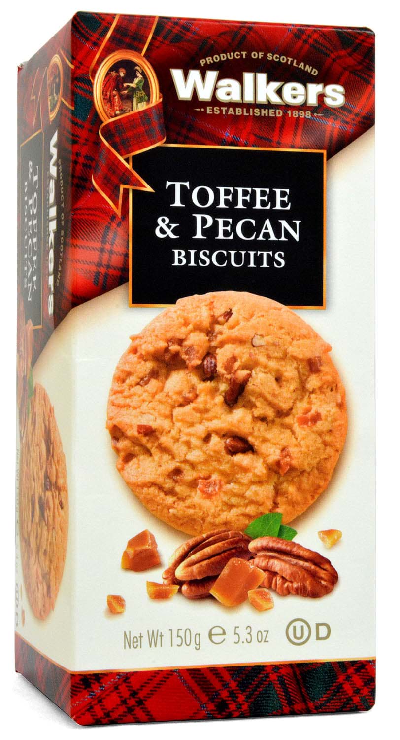 Picture of Walkers Toffee & Pecan Biscuits 150g