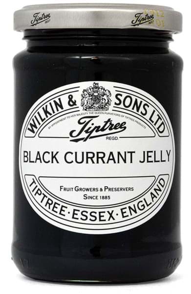 Bild von Wilkin & Sons Black Currant Jelly - schwarze Johannisbeeren Gelee