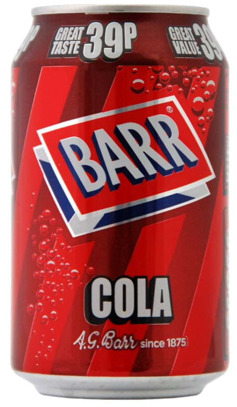 Bild von Barr Cola 330ml Dose