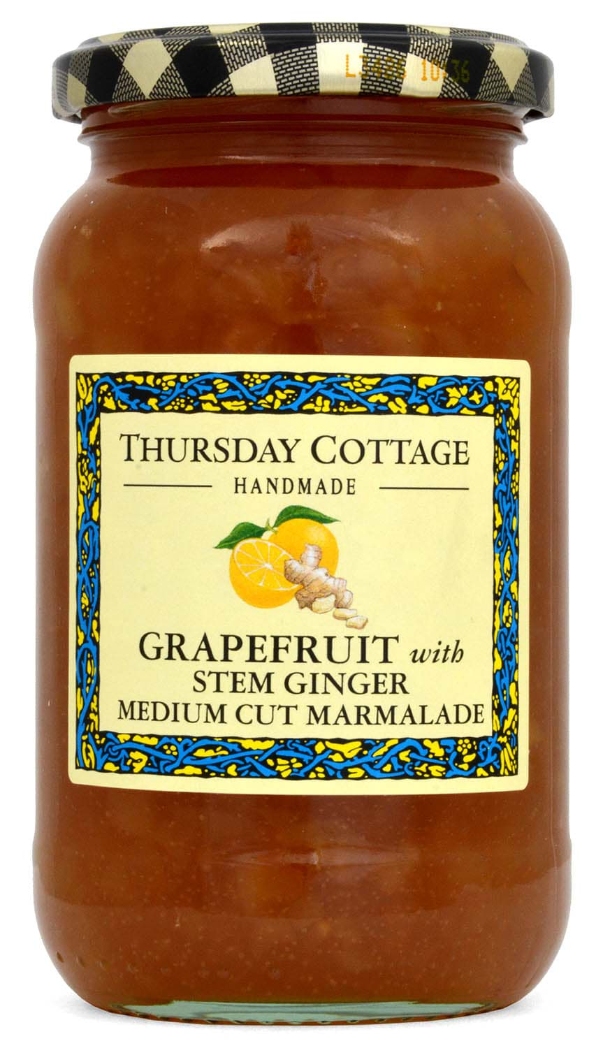 Bild von Thursday Cottage Grapefruit w/ Stem Ginger Marmalade 454g - mit Ingwer