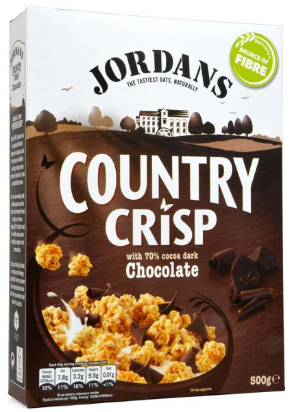 Bild von Jordans Country Crisp Chocolate 500g