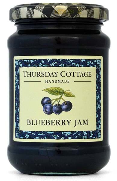 Bild von Thursday Cottage Blueberry Jam 340g - Heidelbeere